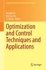 Optimization and Control Techniques and Applications | SpringerLink