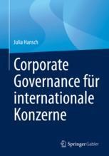 Corporate Governance für internationale Konzerne | Springer Nature