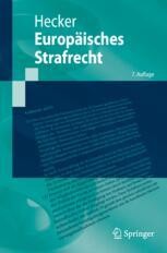 Europäisches Strafrecht | SpringerLink