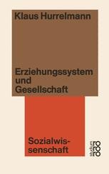 Erziehungssystem und Gesellschaft | SpringerLink