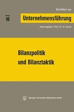 Bilanzpolitik und Bilanztaktik | SpringerLink