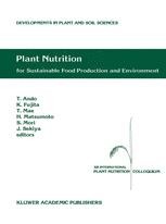 Plant Nutrition For Sustainable Food Production And Environment ...