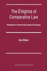 人文 Future of Comparative Study in Law The Enigma of Comparative Law: Variations on a Theme for the