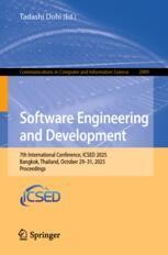 Software Engineering and Development: 7th International Conference ...