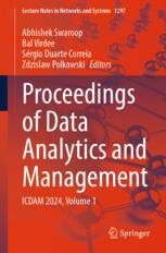 Proceedings of Data Analytics and Management: ICDAM 2024, Volume 1 ...