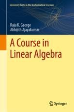 A Course in Linear Algebra | SpringerLink