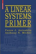 A Linear Systems Primer P Antsaklis Springer