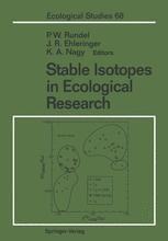 Stable Isotopes In Ecological Research Philip Rundel Springer