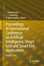 Proceedings Of International Conference On Artificial Intelligence Smart Grid And Smart City Applications Aisgsc 2019 L Ashok Kumar Springer