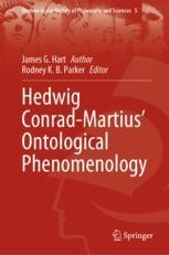 Hedwig Conrad-Martius’ Ontological Phenomenology Book Cover