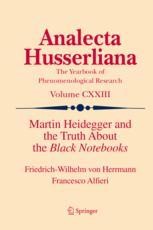 Martin Heidegger and the Truth About the Black Notebooks Book Cover