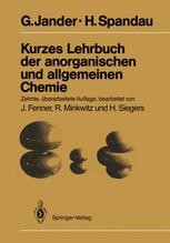 Kurzes Lehrbuch Der Anorganischen Und Allgemeinen Chemie G Jander Springer