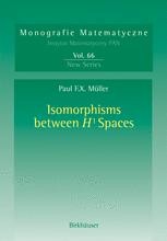 Isomorphisms Between H Spaces Paul F X Muller Springer