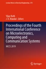Proceedings Of The Fourth International Conference On Microelectronics Computing And Communication Systems Mccs 2019 Vijay Nath Springer