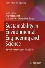 Sustainability In Environmental Engineering And Science Select Proceedings Of Sees 2019 Sunil Kumar Springer