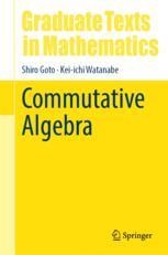 Commutative Algebra | SpringerLink