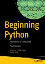 Beginning Python: From Novice to Professional | Springer Nature Link
