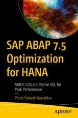 SAP ABAP 7.5 Optimization for HANA: AMDP, CDS and Native SQL for
