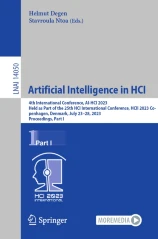 Artificial Intelligence in HCI book cover