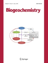 cover of biogeochemistry