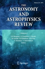 The Astronomy and astrophysics review journal cover