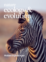 Nature Ecology & Evolution cover