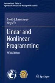 Linear and Nonlinear Programming | Springer Nature Link