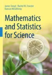 Mathematics and Statistics for Science | Springer Nature Link