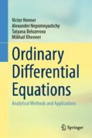 Ordinary Differential Equations: Analytical Methods and Applications ...