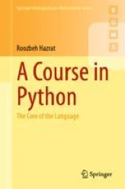 A Course in Python: The Core of the Language | Springer Nature Link