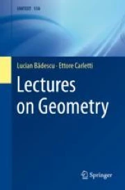 Geometry Lecture Lectures on Geometry | Springer Nature Link