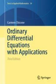 Ordinary Differential Equations with Applications | Springer Nature Link