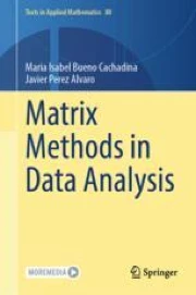 Matrix Methods in Data Analysis | Springer Nature Link