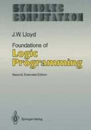 Foundations of Logic Programming | Springer Nature Link