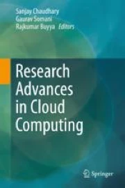 Research Advances in Cloud Computing | Springer Nature Link