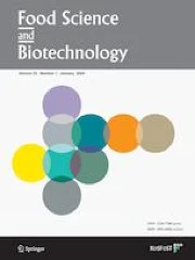 Volume 33, Issue 1 | Food Science and Biotechnology