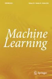 Home | Machine Learning | Springer Nature Link