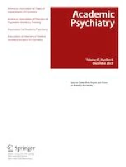 Volume 47, Issue 6 | Academic Psychiatry