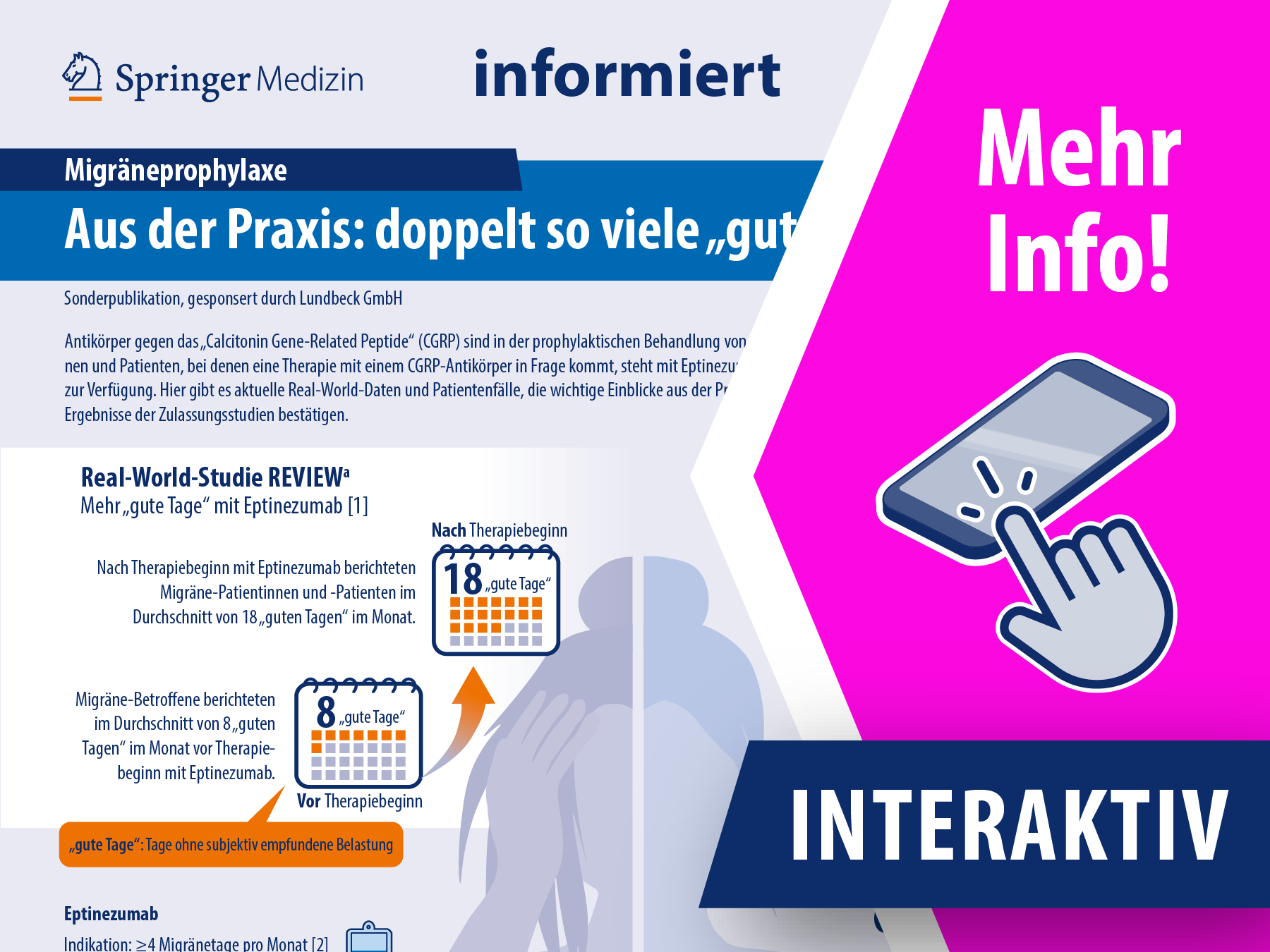 Infografik - Migräneprophylaxe