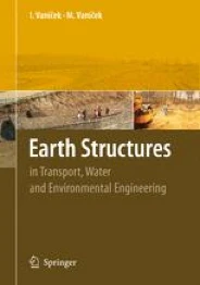 Book Cover: Earth Structures in Transport, water and environmental engineering