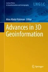 Book Cover : Advances in 3D Geoinformation