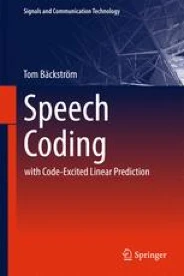 book cover: Speech Coding