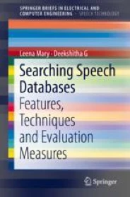 book cover: Searching Speech Databases