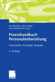 Instrumente Der Personalentwicklung | SpringerLink