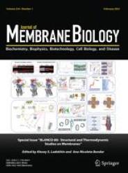 The Journal of Membrane Biology | Home