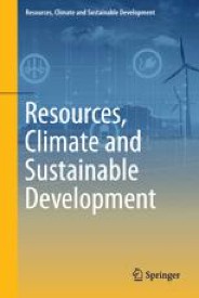 Resources, Climate and Sustainable Development | Book series home