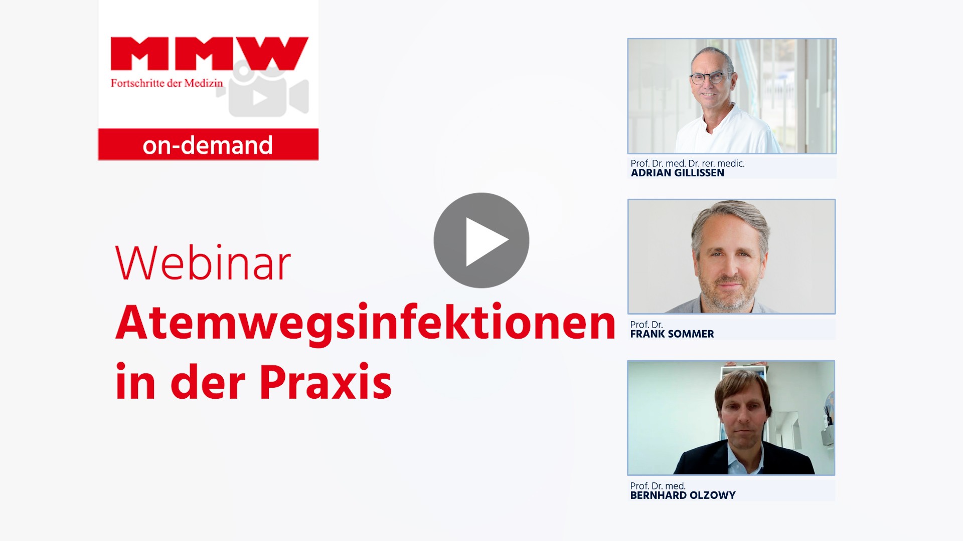 MMW-Webinar Atemwegserkrankungen in der Praxis
