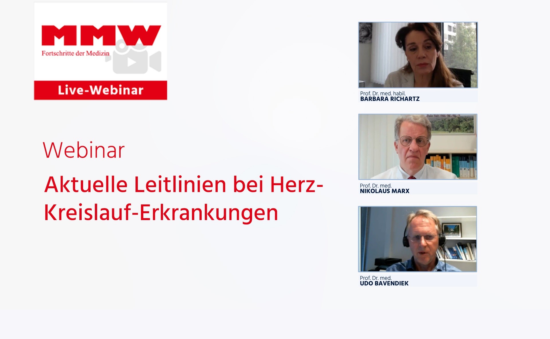 MMW-Webinar Herz-Kreislauf-Erkrankungen