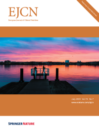 Volume 74 | European Journal of Clinical Nutrition