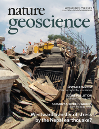 Volume 8 | Nature Geoscience
